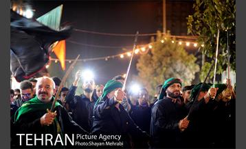 مشعل‌گردانی در دولت آباد تهران 8