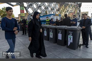 خدمت رسانی شهرداری تهران در راهپیمایی جا مانده های حسینی  16