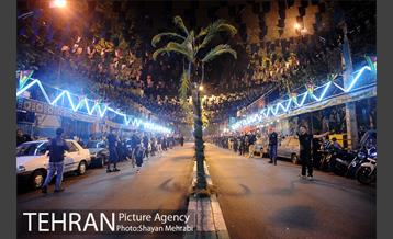 شور حسینی در خیابان گرگان 17