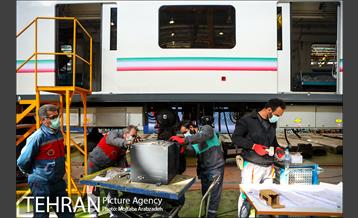 بازدید از اولین قطار ملی مترو 13
