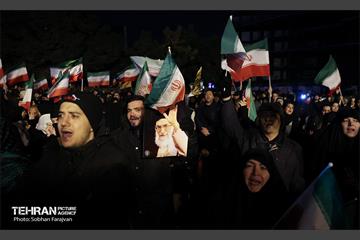 مراسم عزاداری شهادت رهبر انقلاب اسلامی در میدان شهید طهرانی‌مقدم 11