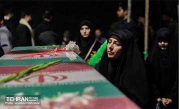 مراسم وداع با پیکرهای مطهر ۱۱۰ شهید گمنام دفاع مقدس 27