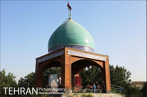 رونمایی از یادمان شهدای گمنام 5