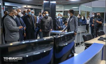 حضور شهردار تهران در مرکز کنترل ترافیک شهرداری تهران 24