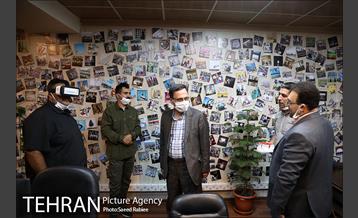 بازدید مدیرعامل مترو از آژانس عکس تهران و استودیو شهر 14