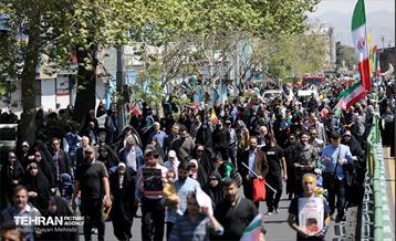 راهپیمایی روز قدس در پایتخت - 3 5