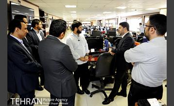 بازدید سرپرست مرکز ارتباطات از خبرگزاری فارس 10