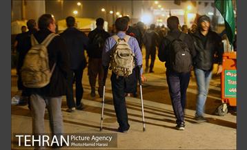 زائران اربعین حسینی در مرز شلمچه 26