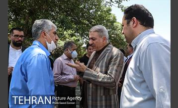 افتتاح 7 زمین ورزشی با حضور رئیس کمیسیون ورزش شورای شهر تهران 15