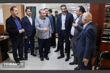 بازدید مدیرکل حوزه شهردار تهران از مرکز مطالعات و برنامه‌ریزی شهرداری تهران 21