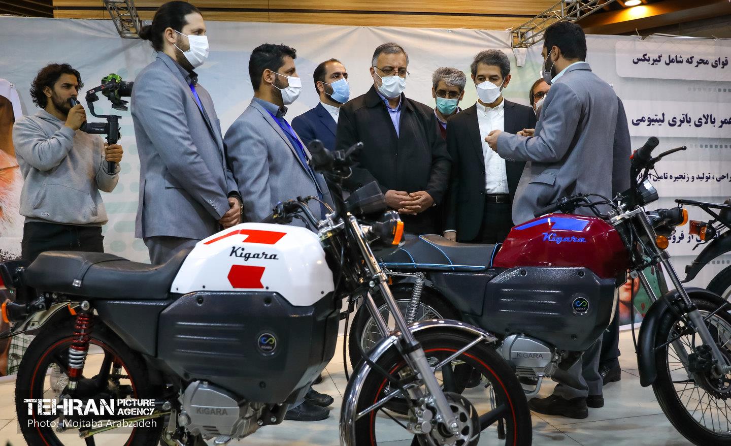 مراسم افتتاح نمایشگاه حمل و نقل پاک 13