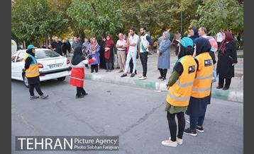 مانور زلزله امن و اسکان اضطراری منطقه 5 12