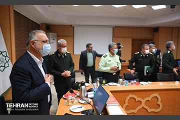 مراسم معارفه فرمانده یگان حفاظت شهرداری تهران 3