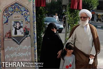 آئین رونمایی تابلو و پلاک‌کوبی کوچه شهید امیرهوشنگ‌قیومی‎ 24