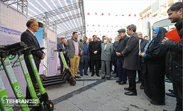 آیین رونمایی از بسته حمل و نقل پاک