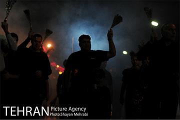 عزاداری شب تاسوعا در خیابان های تهران 38