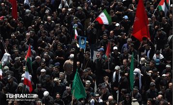 دسته عزاداری دانشگاه امام صادق(ع) در ظهر عاشورا 21