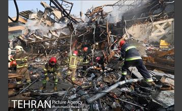 امداد رسانی در حادثه پلاسکو 28