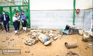 آغاز عملیات ساماندهی منطقه امامزاده داوود(ع) پس از سیلاب 25