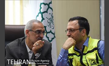 بازدید معاونت حمل و نقل شهرداری و اعضای شورای شهر تهران از عملیات اجرایی خط ۶ 3
