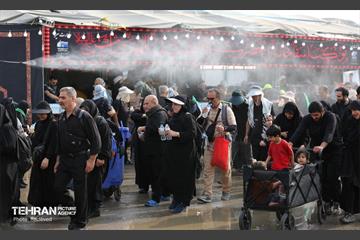 خدمات شهرداری منطقه 5 در گذرگاه مرزی مهران 18