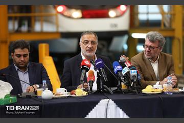 نشست خبری شهردار تهران 45