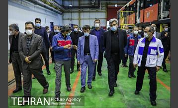 بازدید علی آقامحمدی از شرکت واگن سازی تهران 12