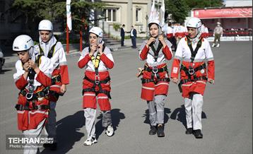 مانور امداد و نجات جمعیت هلال احمر 1
