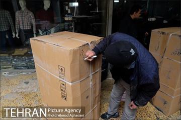 تخلیه اجناس مغازه های باقی مانده ساختمان پلاسکو -1 22