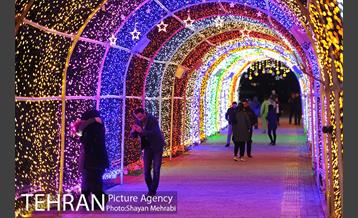 تونل نوری راه شب منطقه 2 11