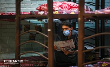 بازدید رئیس سازمان مدیریت بحران شهرداری تهران از گرمخانه خاوران 4