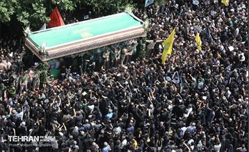 تشییع پیکر شهدای خدمت - 2 48