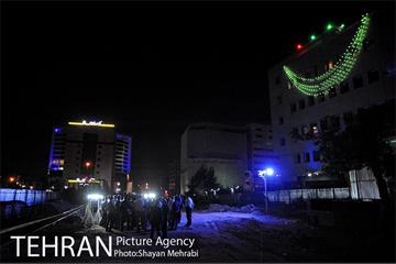 شبگردی اصحاب رسانه به میزبانی منطقه 9 6