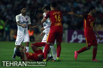دیدار نقت تهران و پرسپولیس تهران در لیگ برتر فوتبال 5