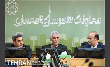 جلسه معارفه پیروز حناچی معاون شهرسازی و معماری با حضور شهردار تهران 4