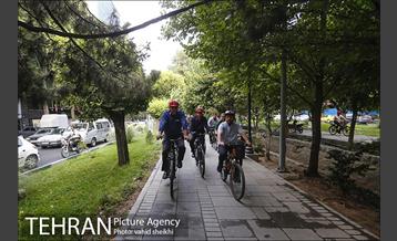 پویش سه شنبه های بدون خودرو با حضور معلولین 15