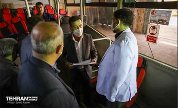 بازدید اعضای شورای شهر از مرکز اورهال سامانه شماره 2 اتوبوسرانی 16