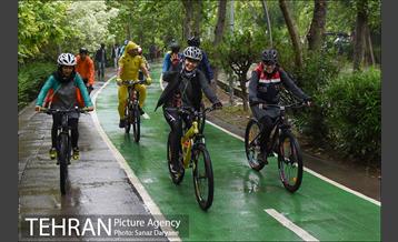 افتتاح مسیر دوچرخه سواری بوستان لاله 17