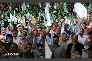 اجتماع بزرگ امام رضایی‌ها در تهران 46