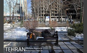 فصل زمستان در بوستان ملت 57