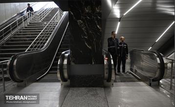 بهره برداری از ورودی شمالی ایستگاه مترو سهروردی 23