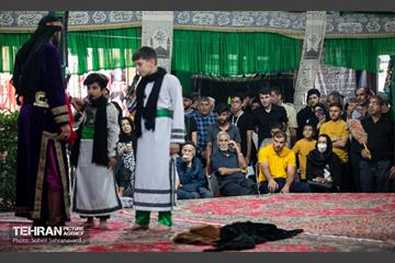 تعزیه در تکیه بزرگ تجریش 10