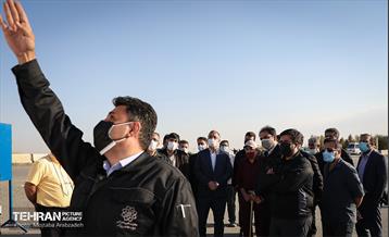 بازدید شهردار تهران از پروژه های خاکریزآب 8