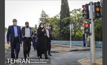 بازدید مصطفی سلیمی از پروژه های منطقه 7