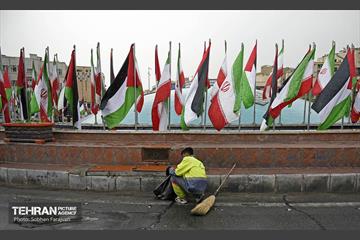 خدمات شهرداری تهران در پایان روز قدس 16