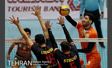 دیدار تیم های والیبال سایپا و خاتم یزد 12