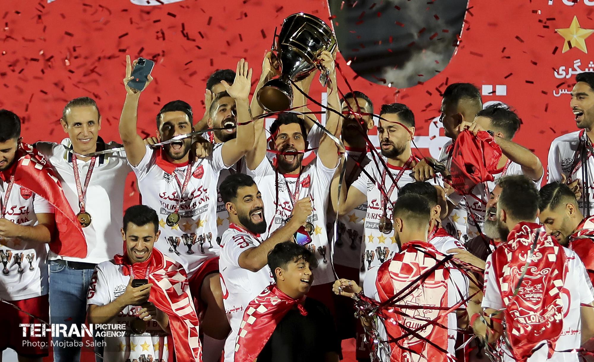 پنجمین قهرمان پی در پی پرسپولیس در لیگ برتر 5