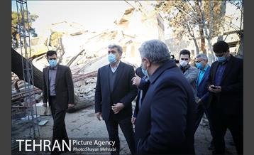 بازدید شهردار تهران از پروژه هاى منطقه ١٧