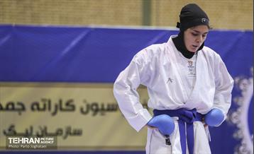 مسابقات انتخابی تیم ملی کاراته زنان 24
