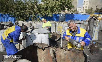 مرمت و تعمیر مخازن زباله 25